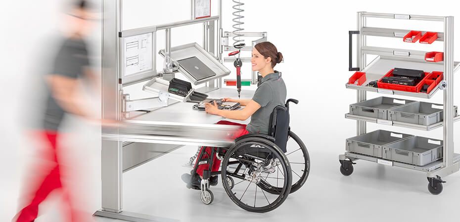 Stanowiska pracy przystosowane do potrzeb osób z niepełnosprawnych